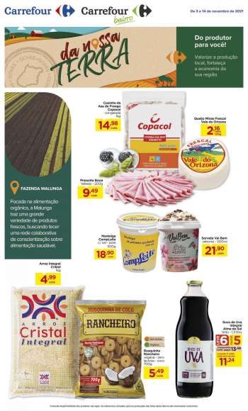 Folheto Carrefour Bairro - 03/11/2021 - 14/11/2021.