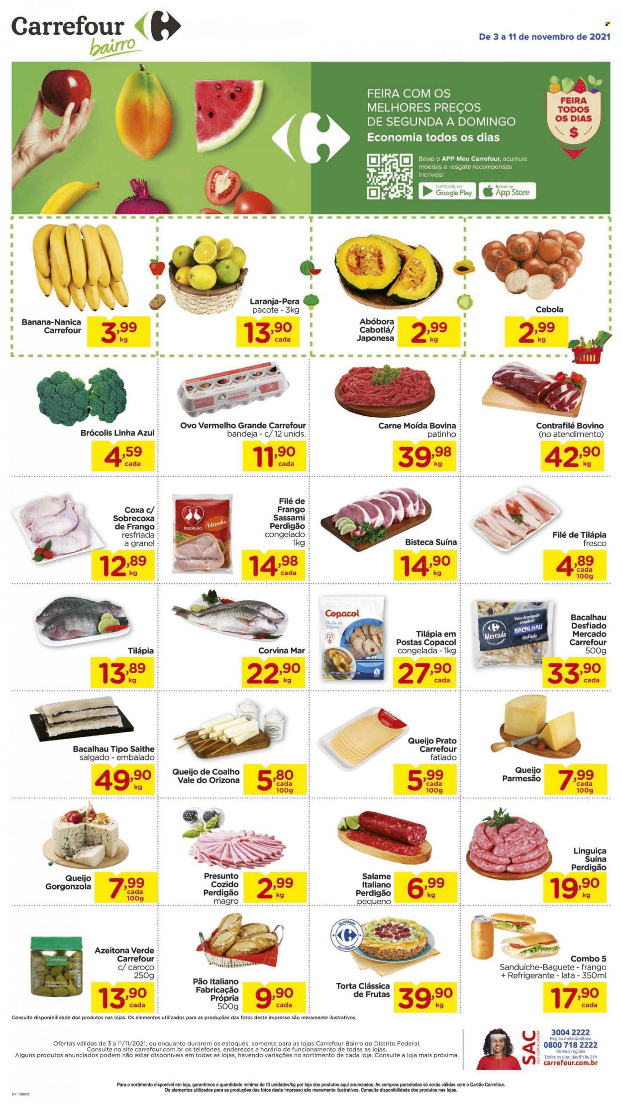 Folheto Carrefour Bairro - 03/11/2021 - 11/11/2021. Página 1