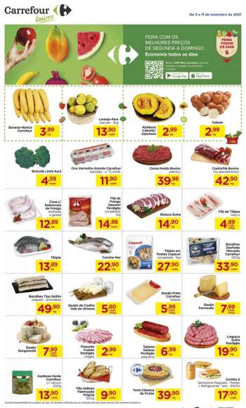 Folheto Carrefour Bairro - 03/11/2021 - 11/11/2021.