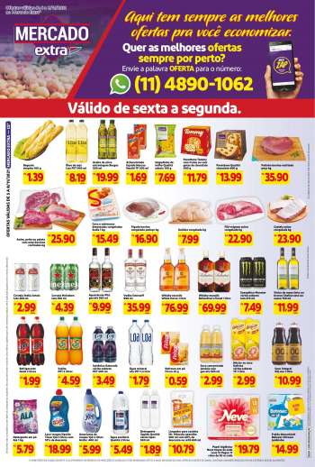 Folheto Mercado Extra - 05/11/2021 - 08/11/2021.