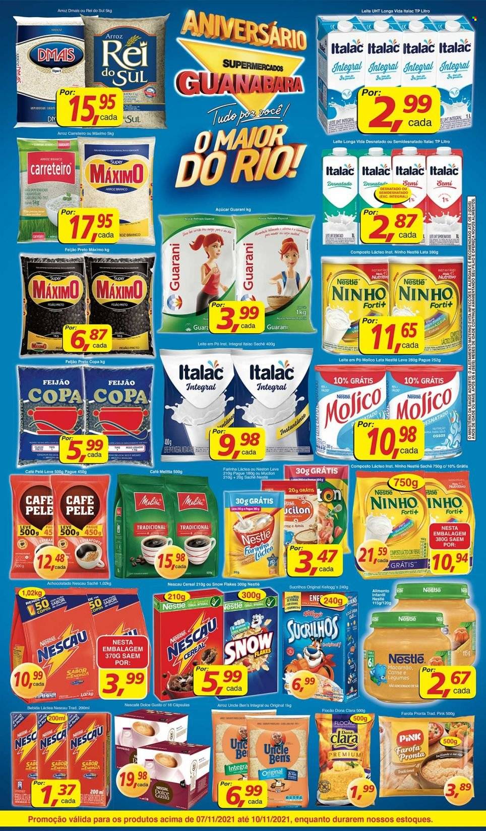 Folheto Supermercados Guanabara - 07/11/2021 - 10/11/2021. Página 2