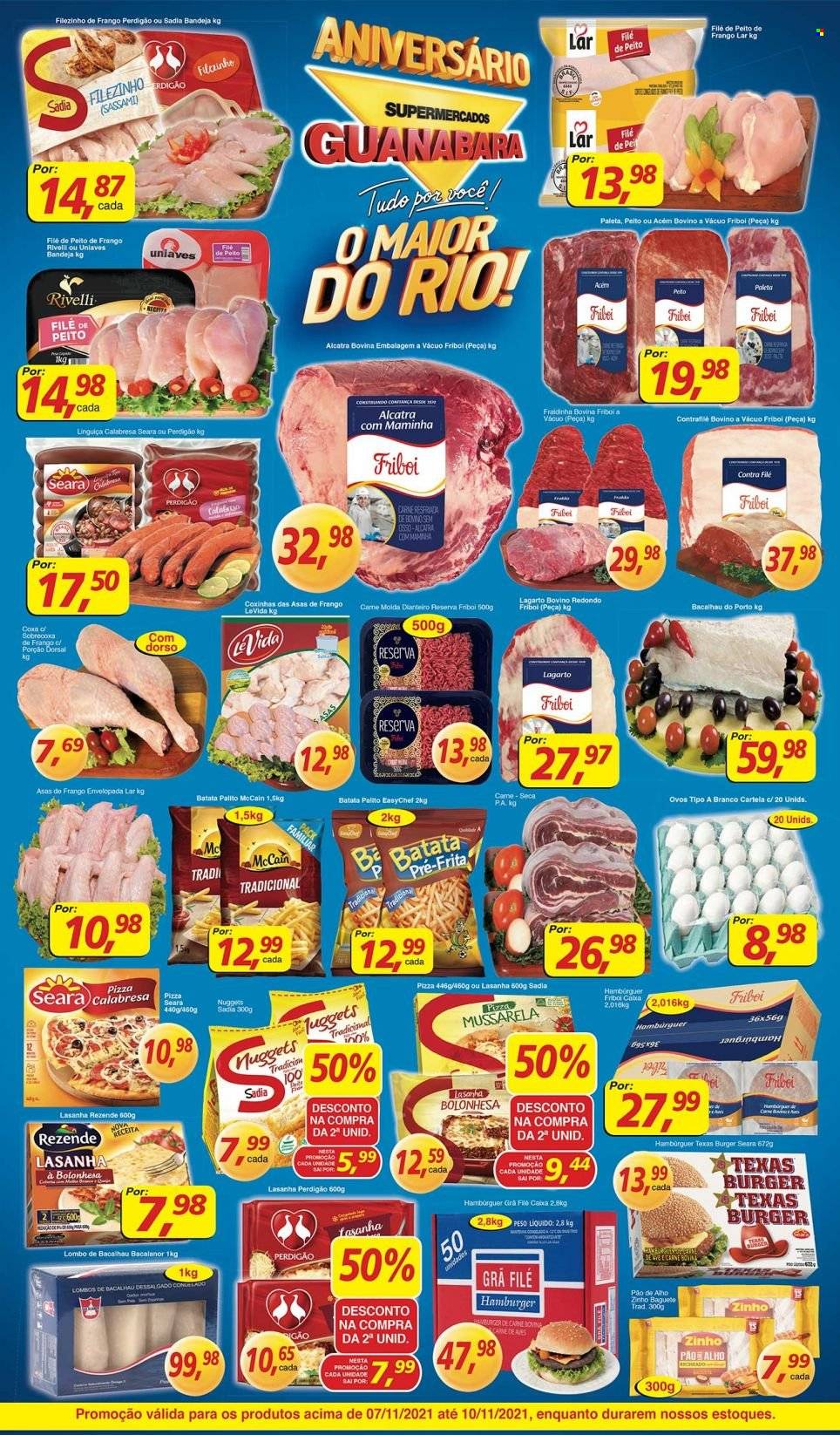 Folheto Supermercados Guanabara - 07/11/2021 - 10/11/2021. Página 5