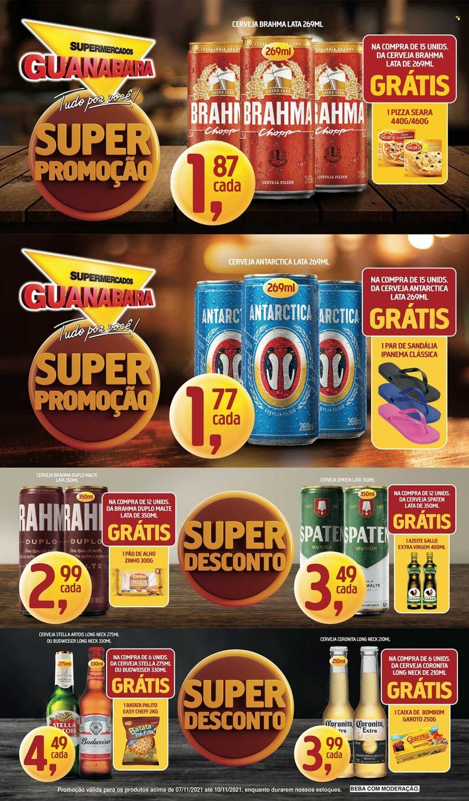 Folheto Supermercados Guanabara - 07/11/2021 - 10/11/2021. Página 8