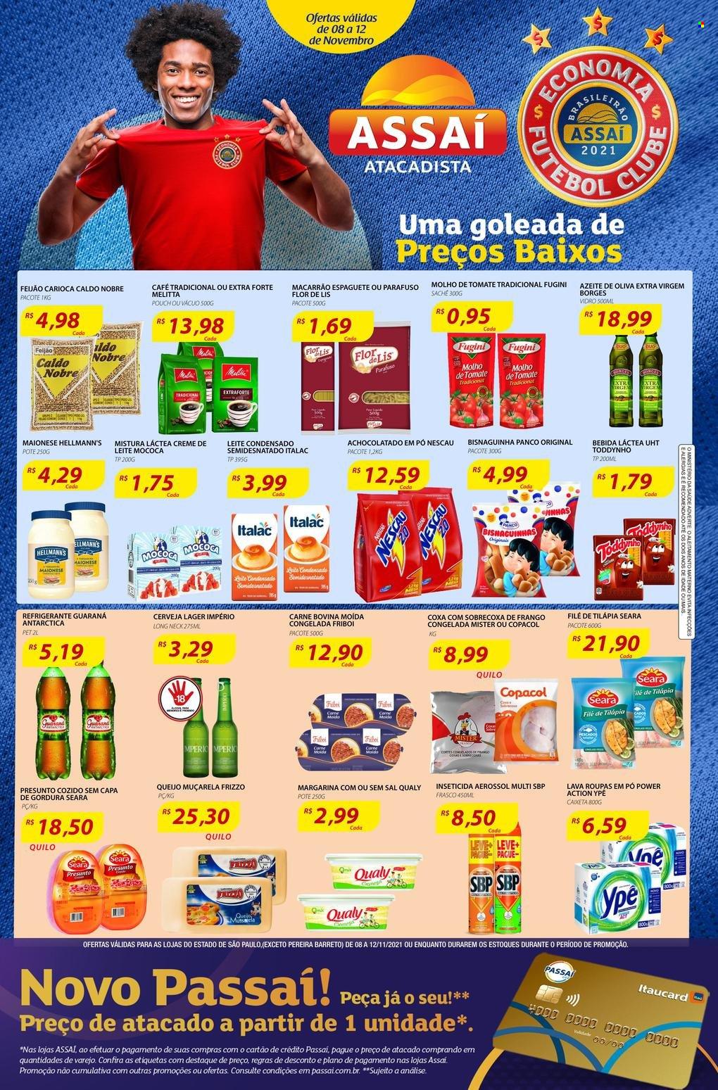 Folheto Assaí Atacadista - 08/11/2021 - 12/11/2021. Página 1