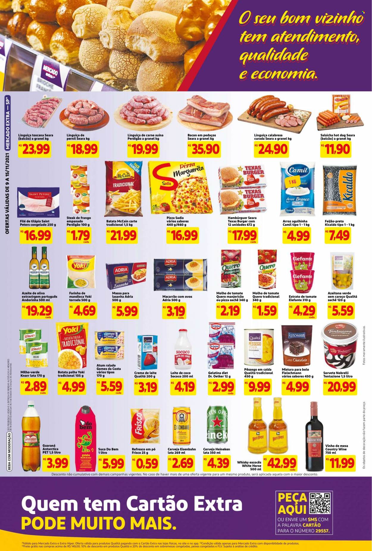 Folheto Mercado Extra - 09/11/2021 - 15/11/2021. Página 2