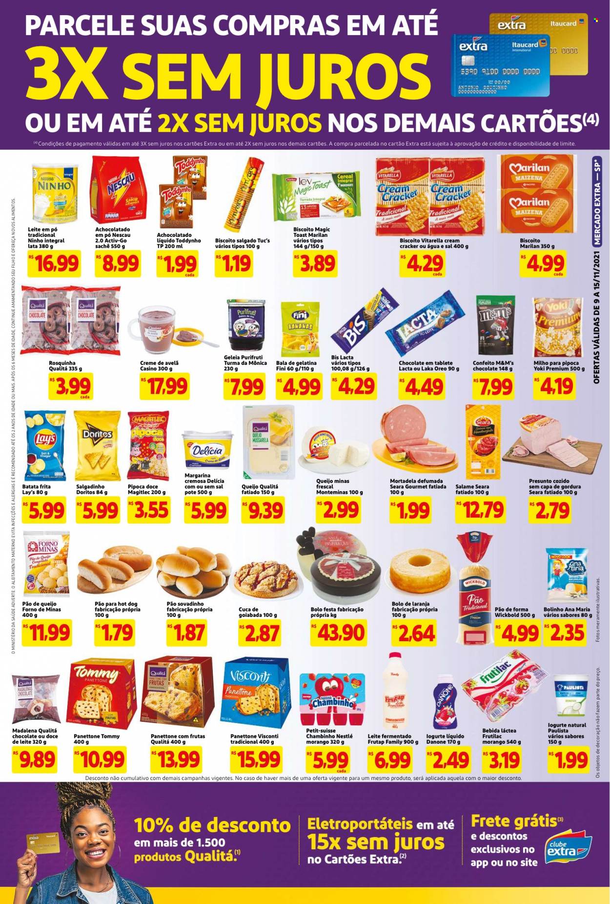 Folheto Mercado Extra - 09/11/2021 - 15/11/2021. Página 3