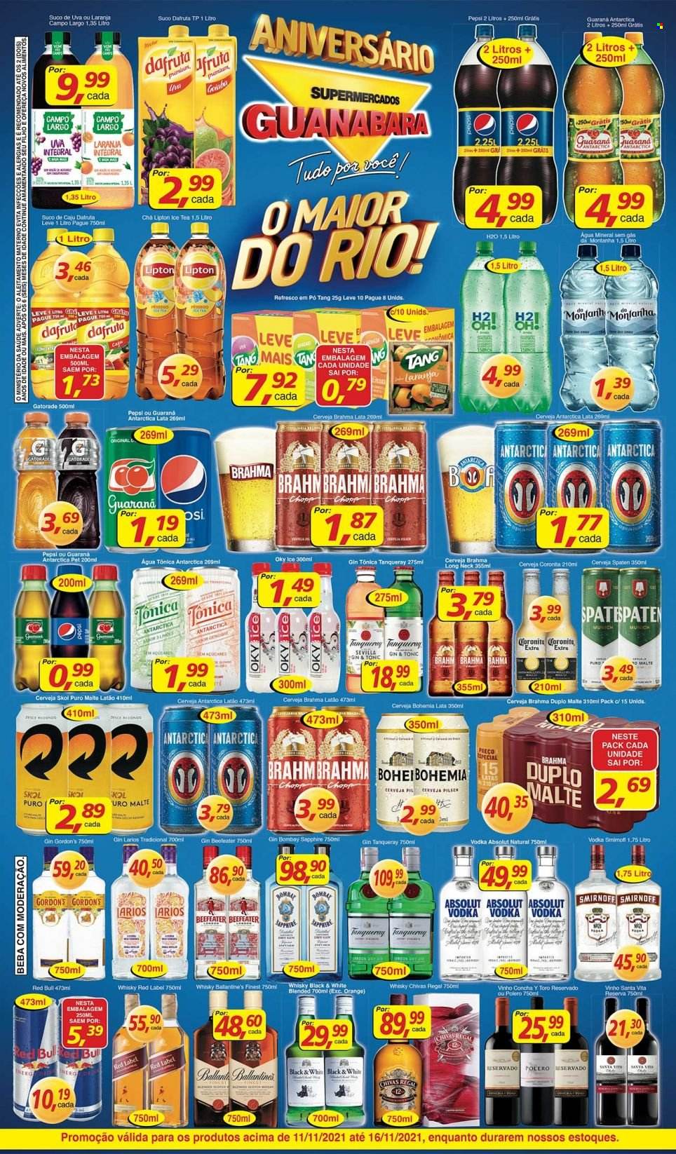 Folheto Supermercados Guanabara - 11/11/2021 - 16/11/2021. Página 7