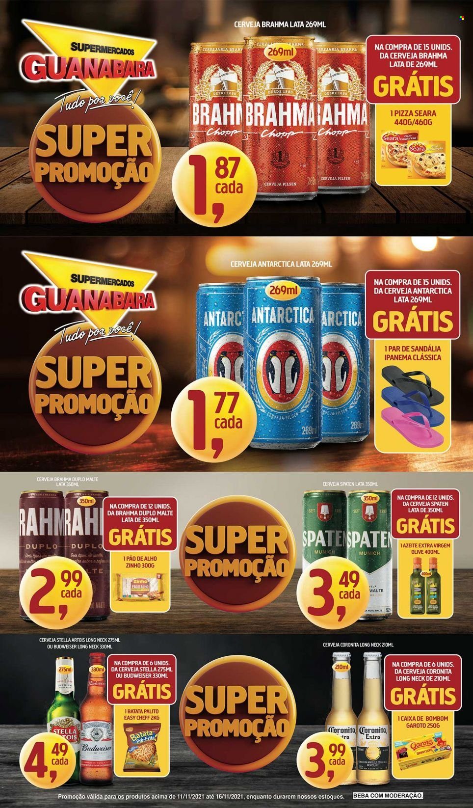Folheto Supermercados Guanabara - 11/11/2021 - 16/11/2021. Página 8