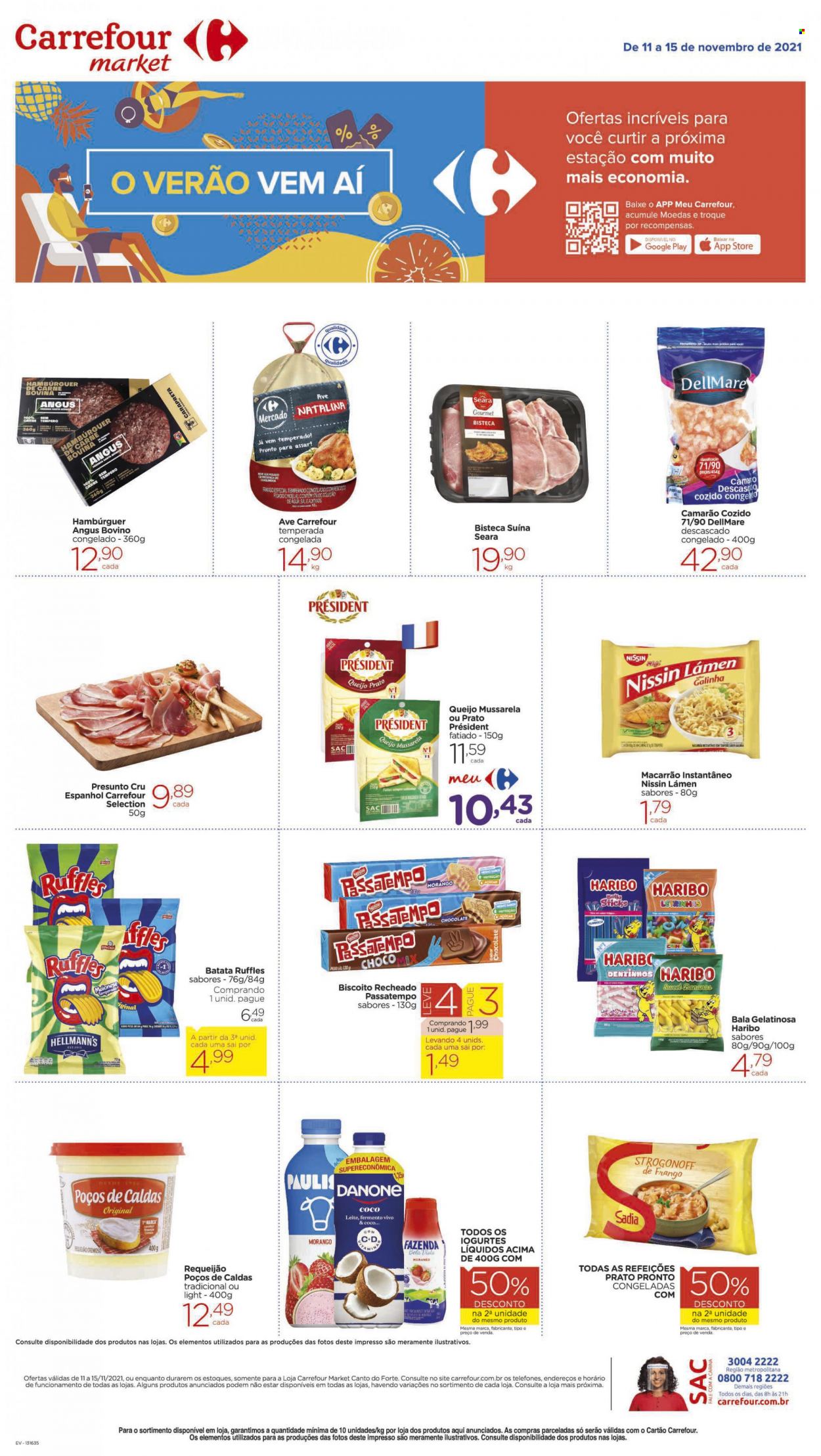 Folheto Carrefour Market - 12/11/2021 - 15/11/2021. Página 1