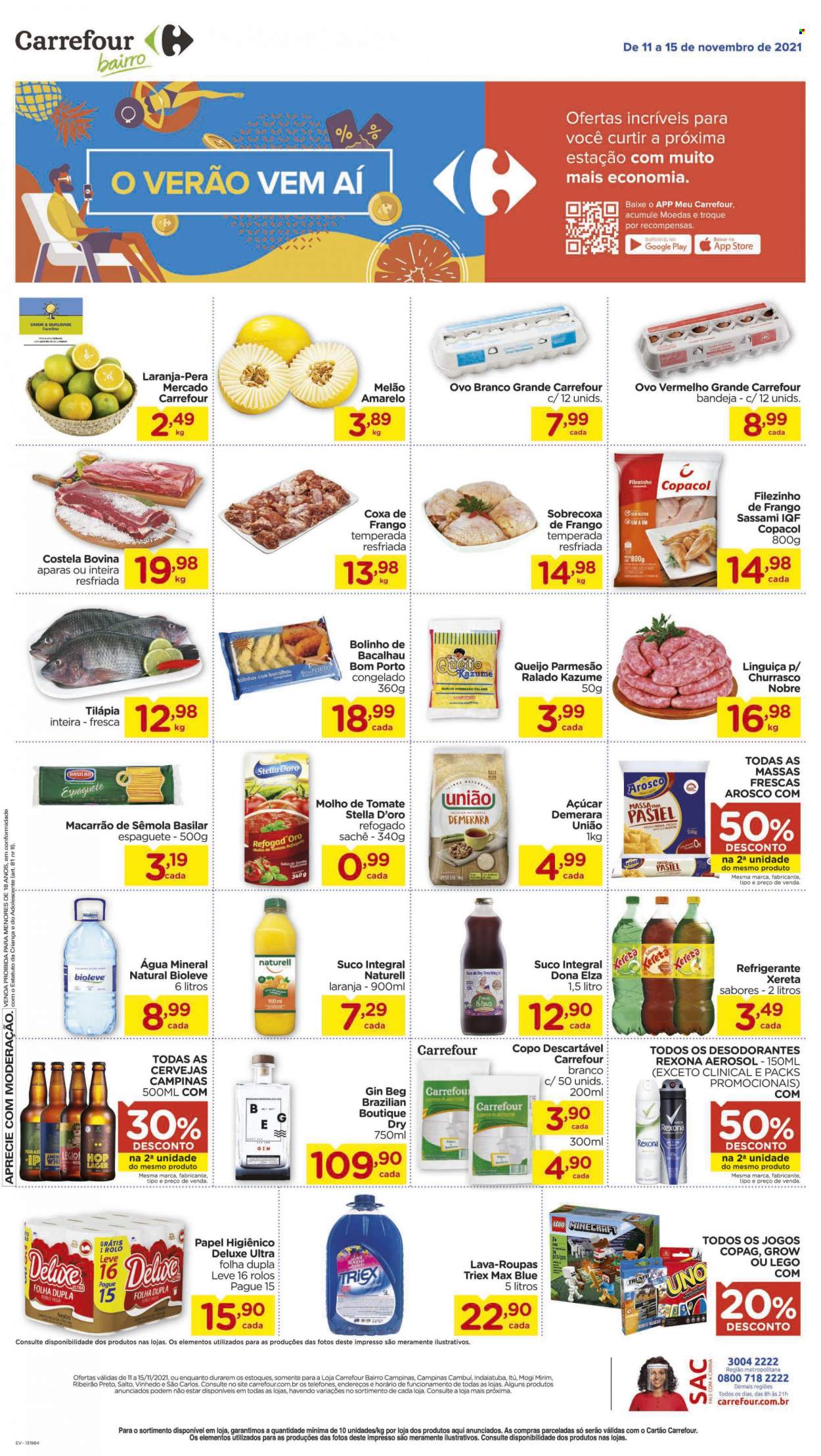 Folheto Carrefour Bairro - 11/11/2021 - 15/11/2021. Página 1