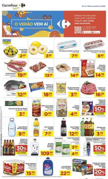 Folheto Carrefour Bairro - 11/11/2021 - 15/11/2021.