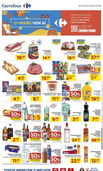 Folheto Carrefour Hiper - 11/11/2021 - 15/11/2021.