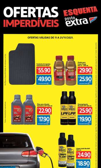 Folheto Postos Extra - 11/11/2021 - 21/11/2021.