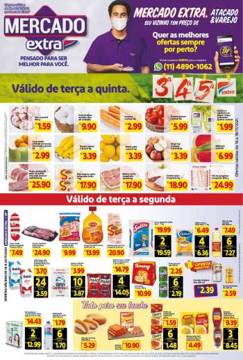 Folheto Mercado Extra - 16/11/2021 - 22/11/2021.