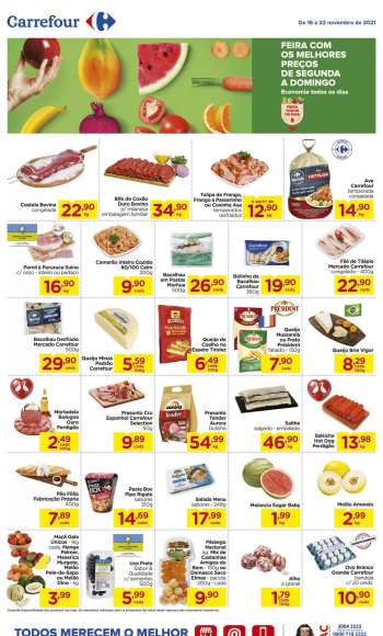Folheto Carrefour Hiper - 16/11/2021 - 22/11/2021.