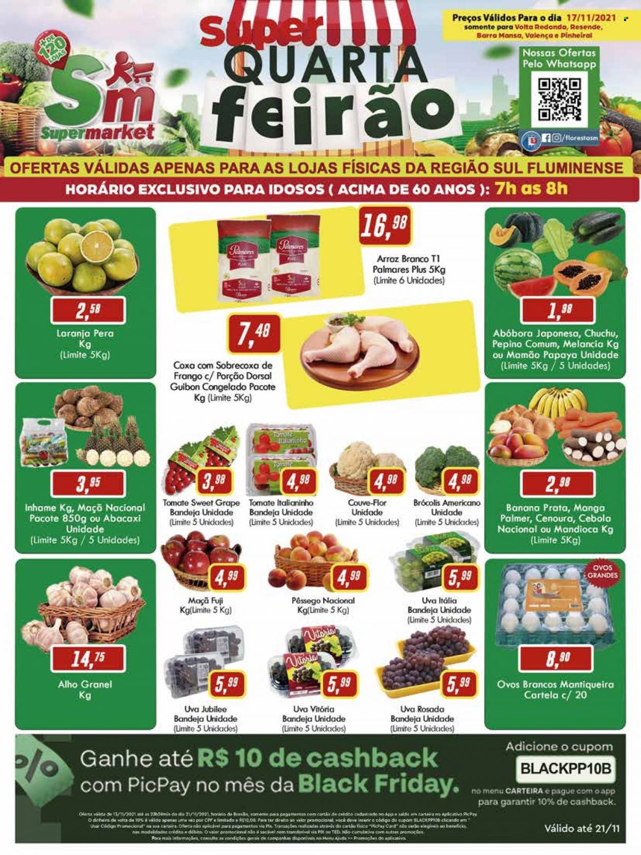 Folheto Rede Supermarket - 17/11/2021 - 17/11/2021. Página 1