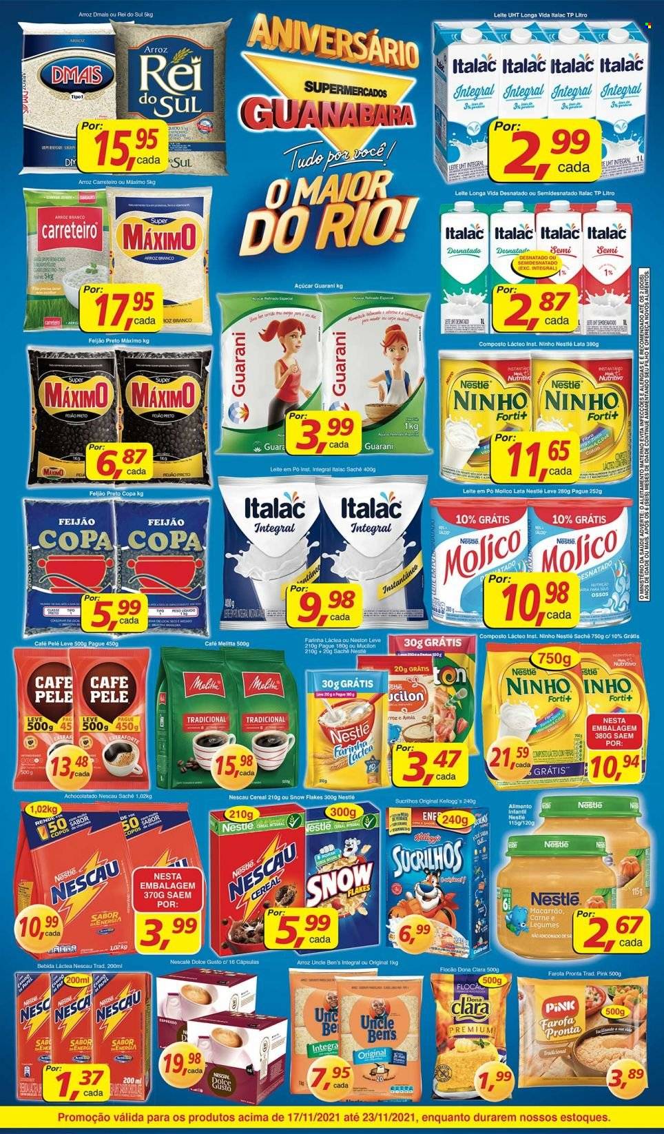 Folheto Supermercados Guanabara - 17/11/2021 - 23/11/2021. Página 2