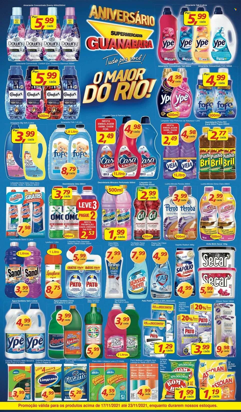 Folheto Supermercados Guanabara - 17/11/2021 - 23/11/2021. Página 11