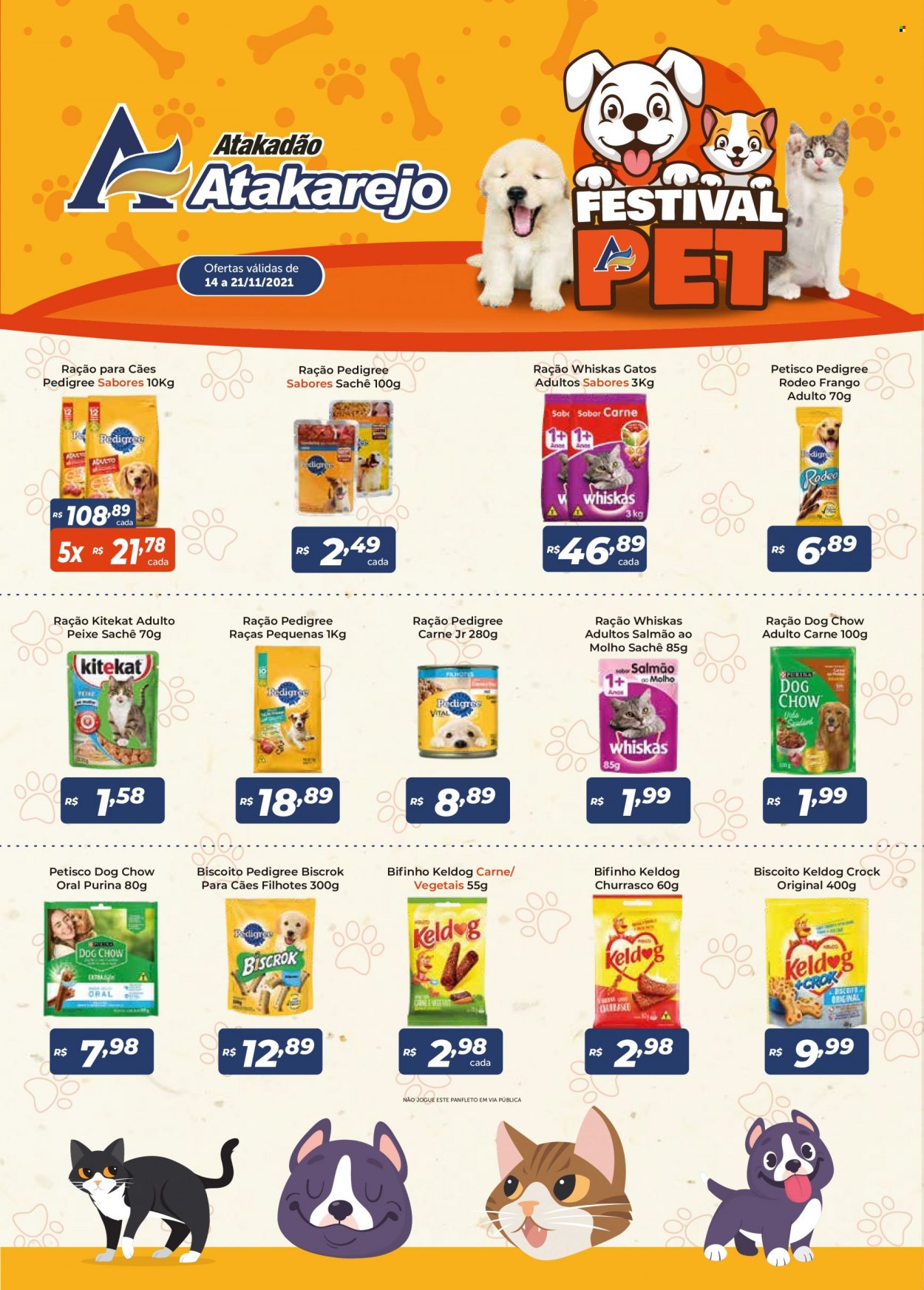 Folheto Atakadão Atakarejo - 14/11/2021 - 21/11/2021. Página 1