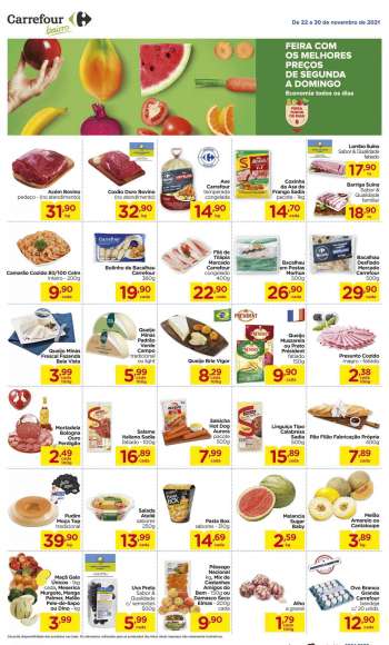 Folheto Carrefour Bairro - 22/11/2021 - 30/11/2021.