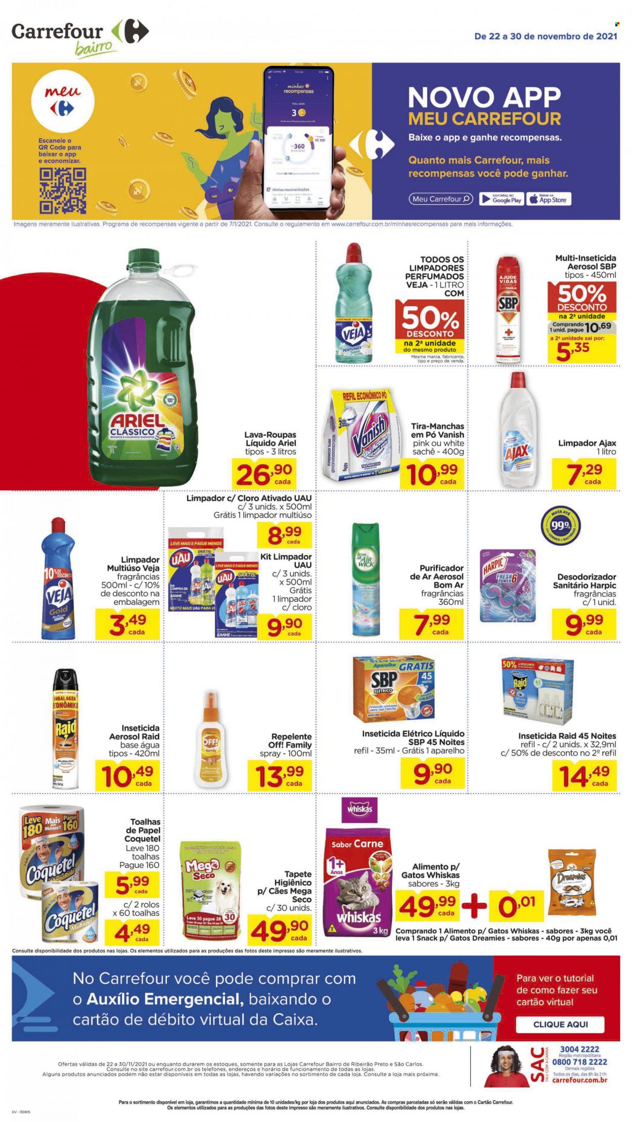 Folheto Carrefour Bairro - 22/11/2021 - 30/11/2021. Página 7