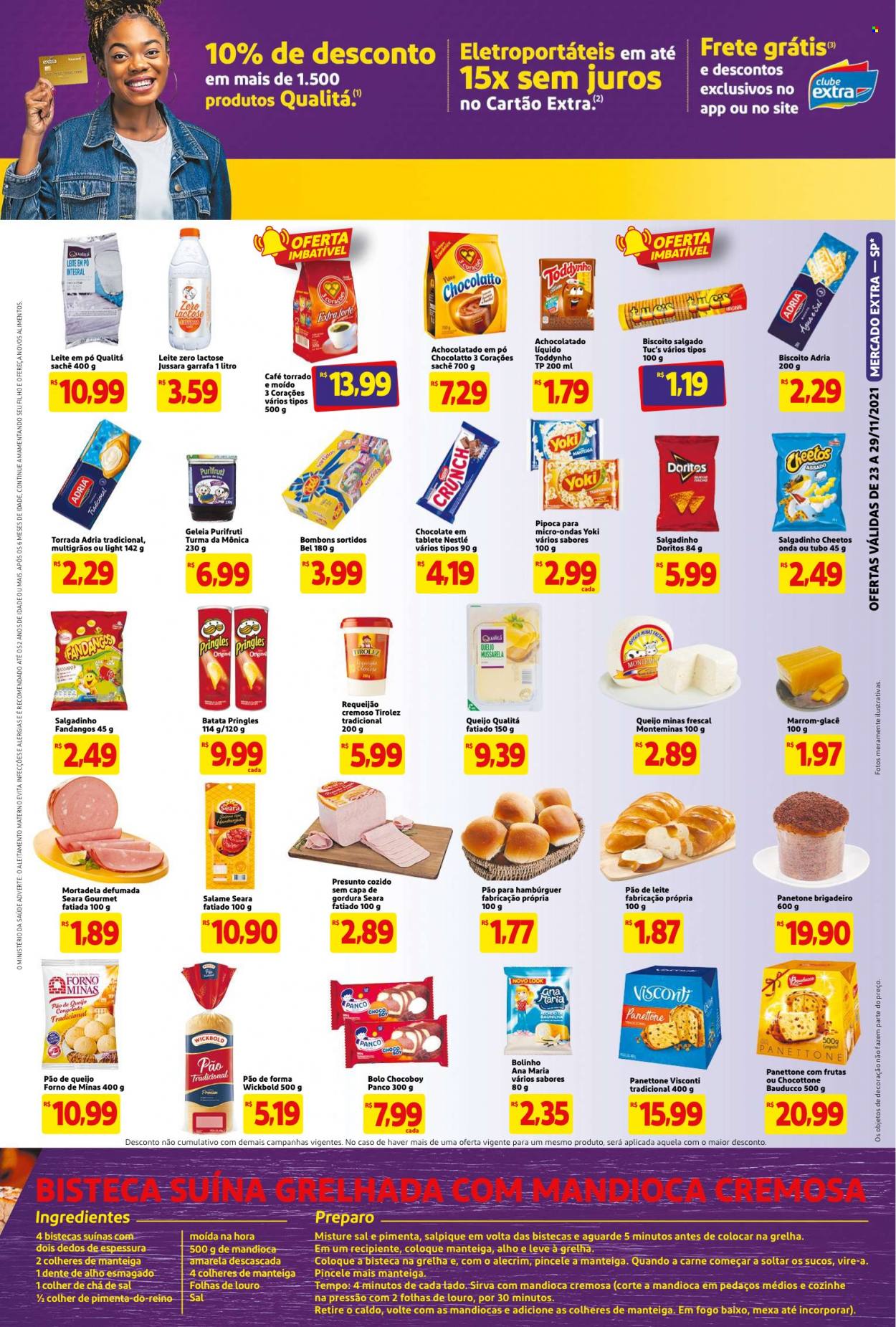 Folheto Mercado Extra - 23/11/2021 - 29/11/2021. Página 3