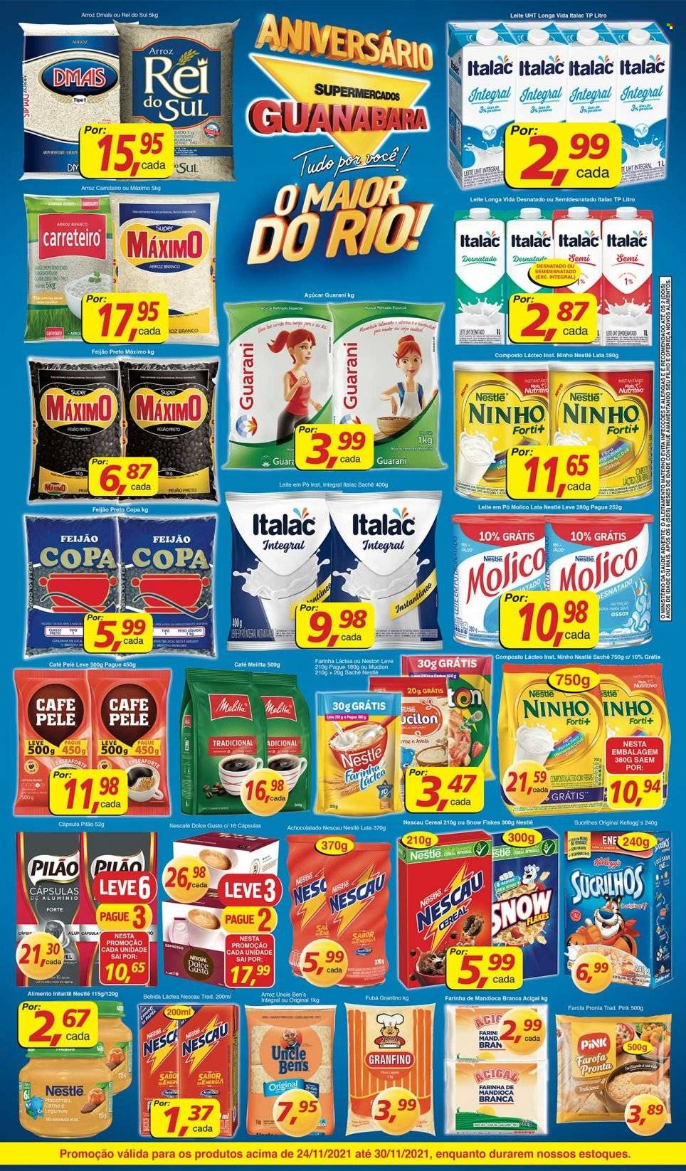 Folheto Supermercados Guanabara - 24/11/2021 - 30/11/2021. Página 2