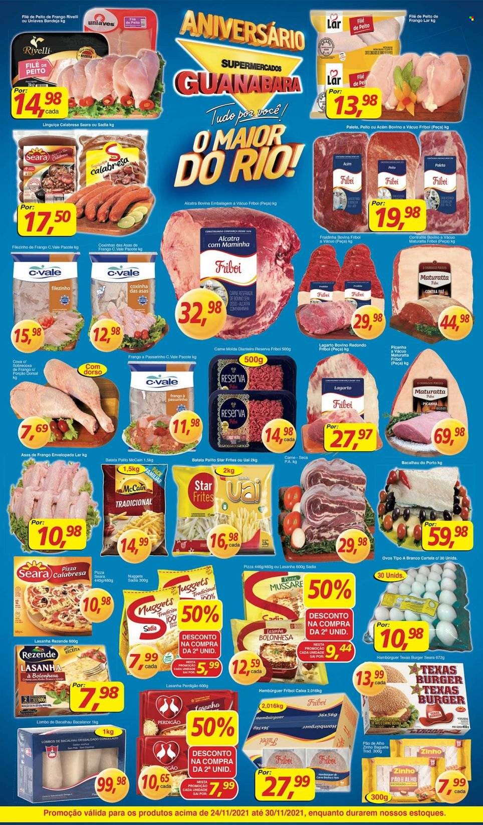 Folheto Supermercados Guanabara - 24/11/2021 - 30/11/2021. Página 5