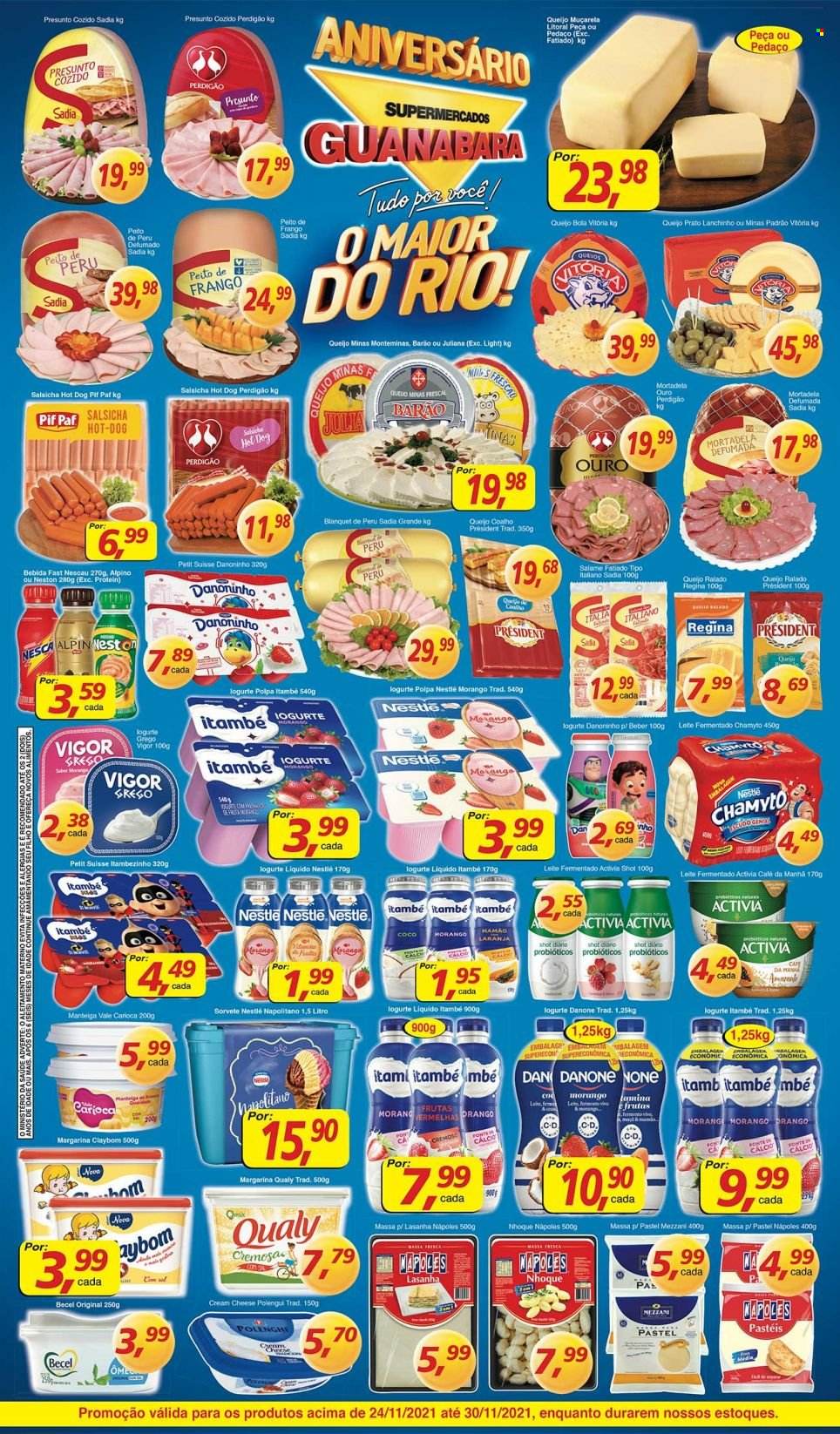 Folheto Supermercados Guanabara - 24/11/2021 - 30/11/2021. Página 6