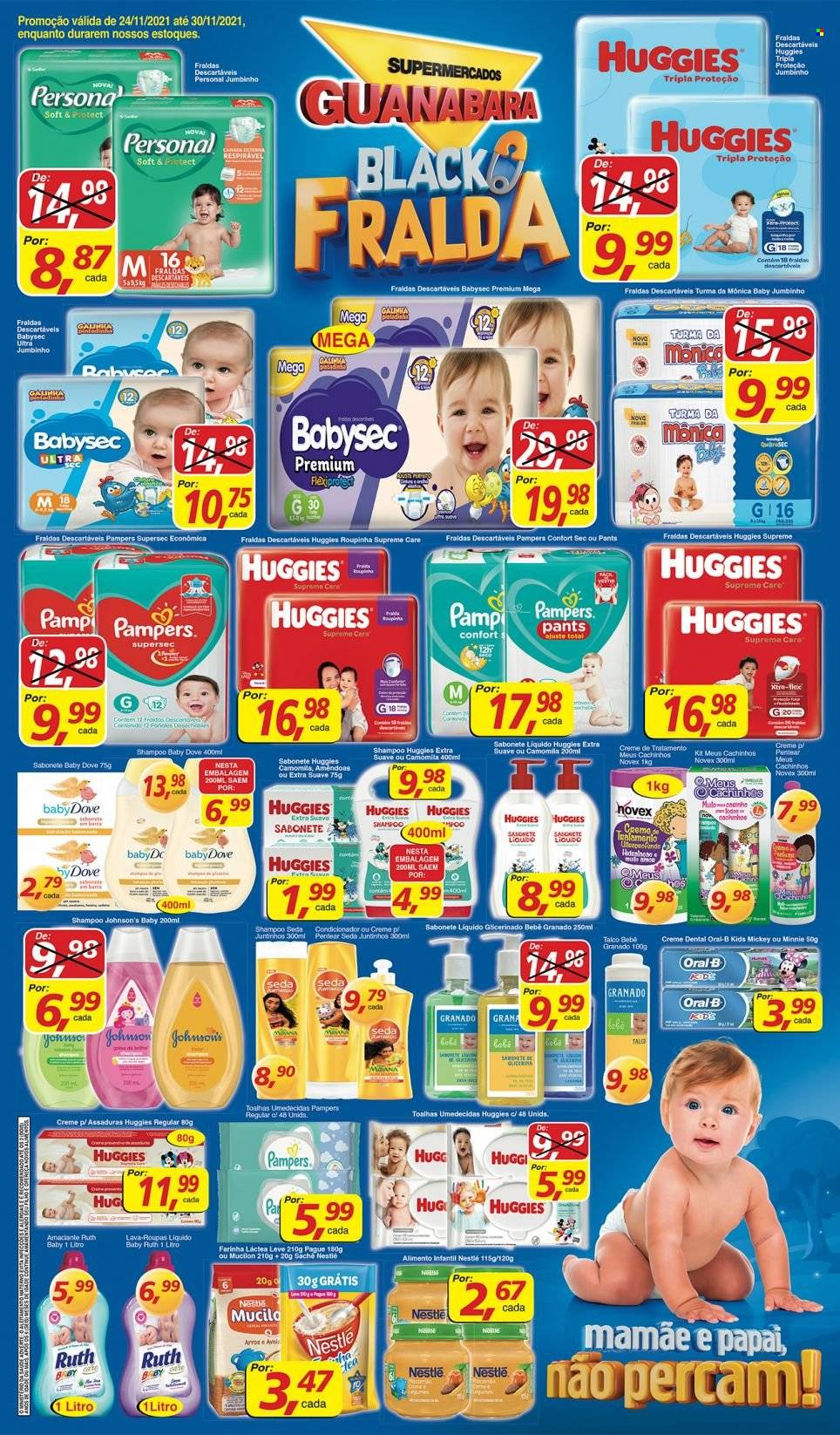 Folheto Supermercados Guanabara - 24/11/2021 - 30/11/2021. Página 12