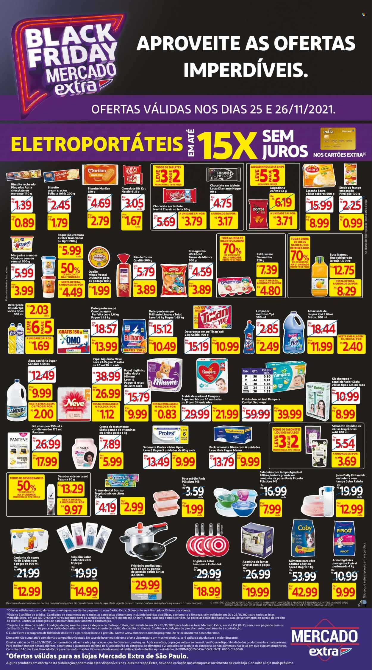 Folheto Mercado Extra - 25/11/2021 - 26/11/2021. Página 2