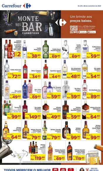 Folheto Carrefour Hiper - 25/11/2021 - 28/11/2021.