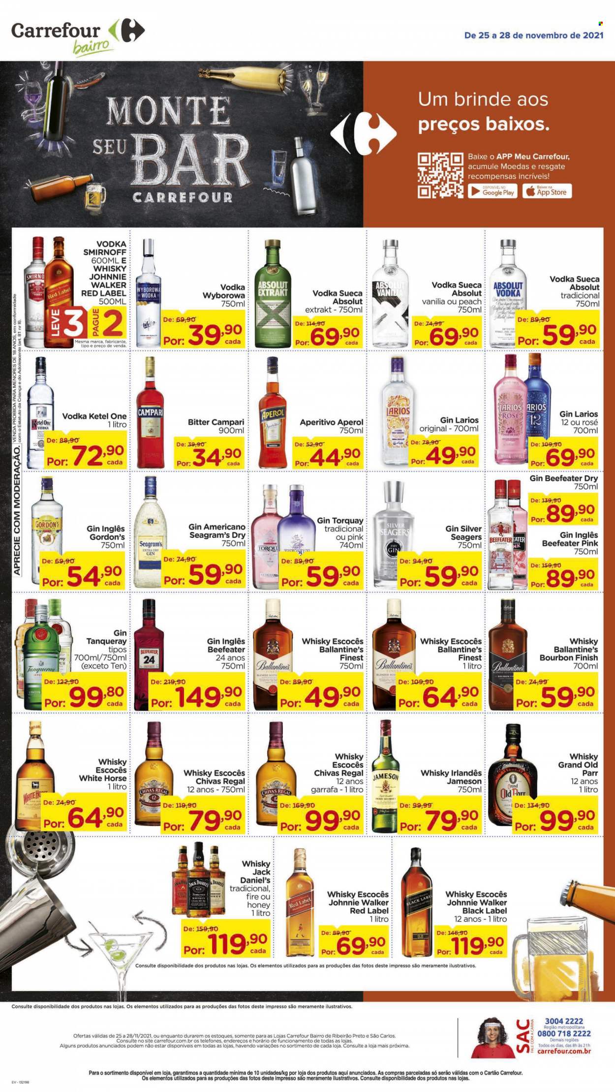 Folheto Carrefour Bairro - 25/11/2021 - 28/11/2021. Página 1