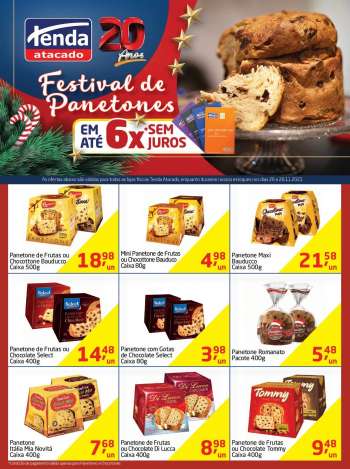Folheto Tenda Atacado - 26/11/2021 - 28/11/2021.