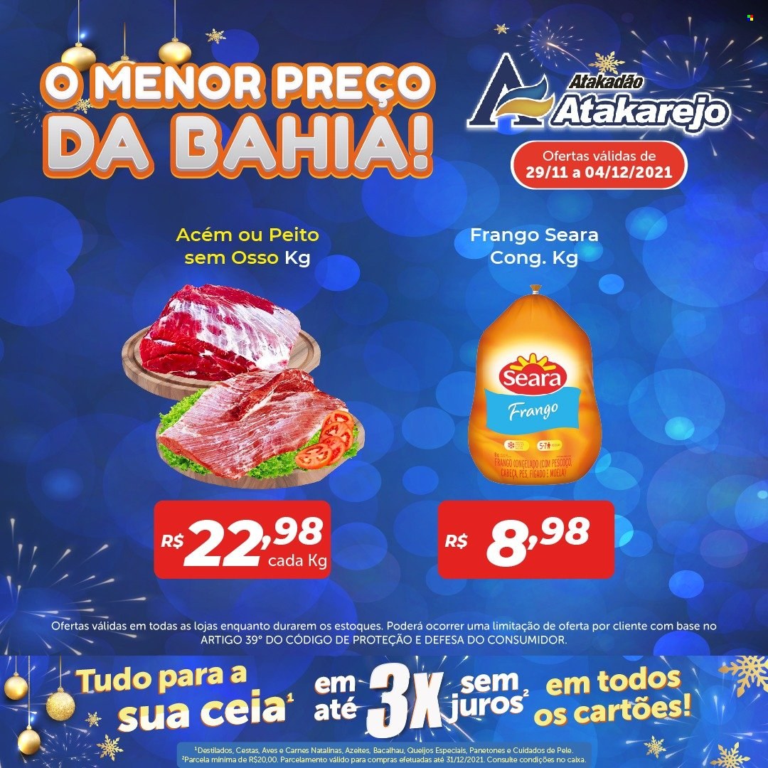 Folheto Atakadão Atakarejo - 29/11/2021 - 04/12/2021. Página 3