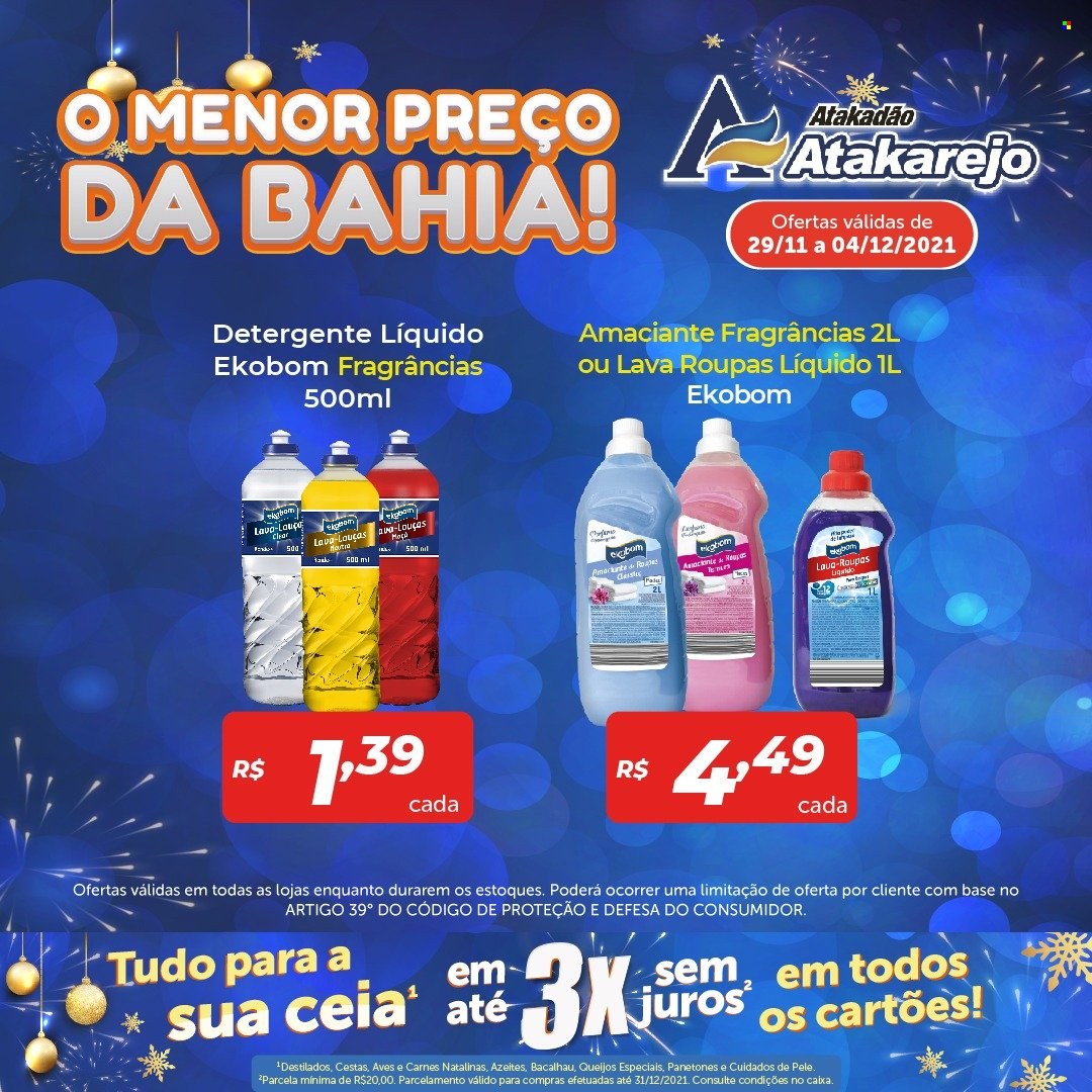Folheto Atakadão Atakarejo - 29/11/2021 - 04/12/2021. Página 7
