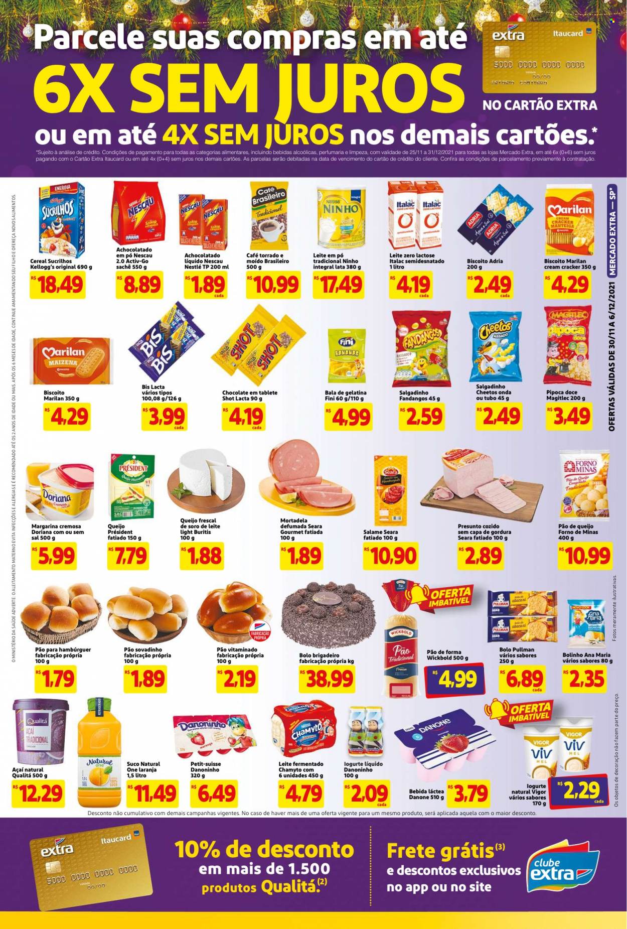 Folheto Mercado Extra - 30/11/2021 - 06/12/2021. Página 3