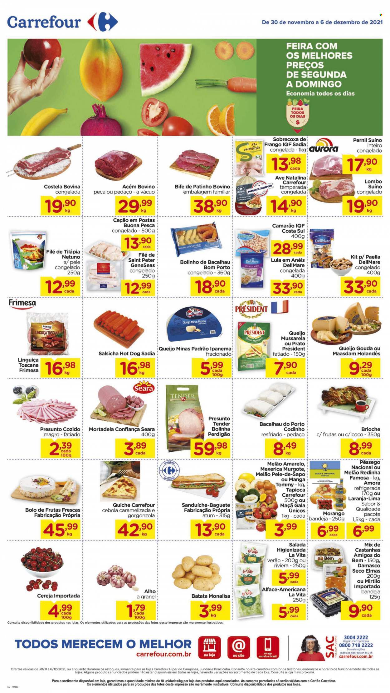 Folheto Carrefour Hiper - 30/11/2021 - 06/12/2021. Página 1