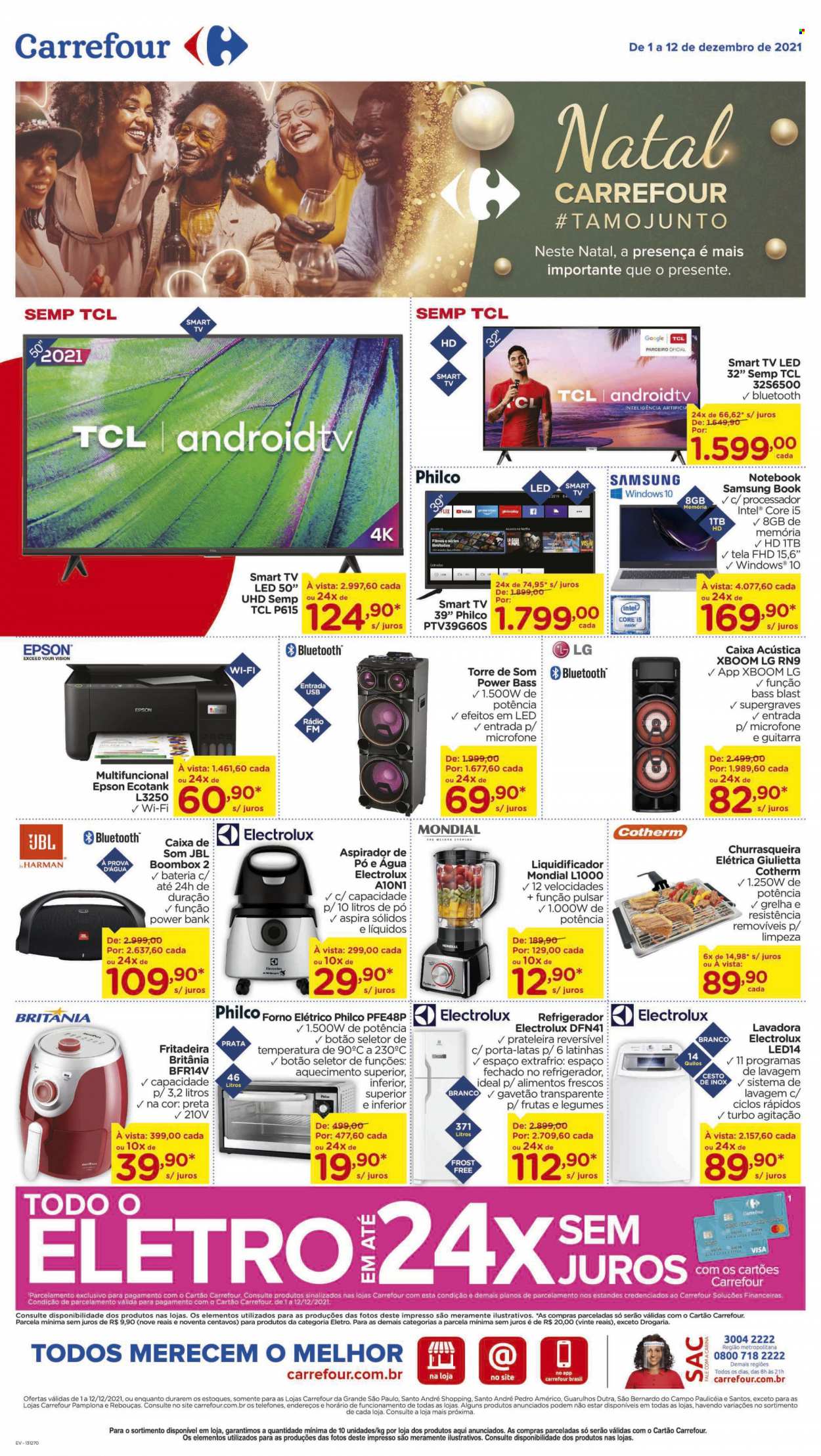 Folheto Carrefour Hiper - 01/12/2021 - 12/12/2021. Página 17