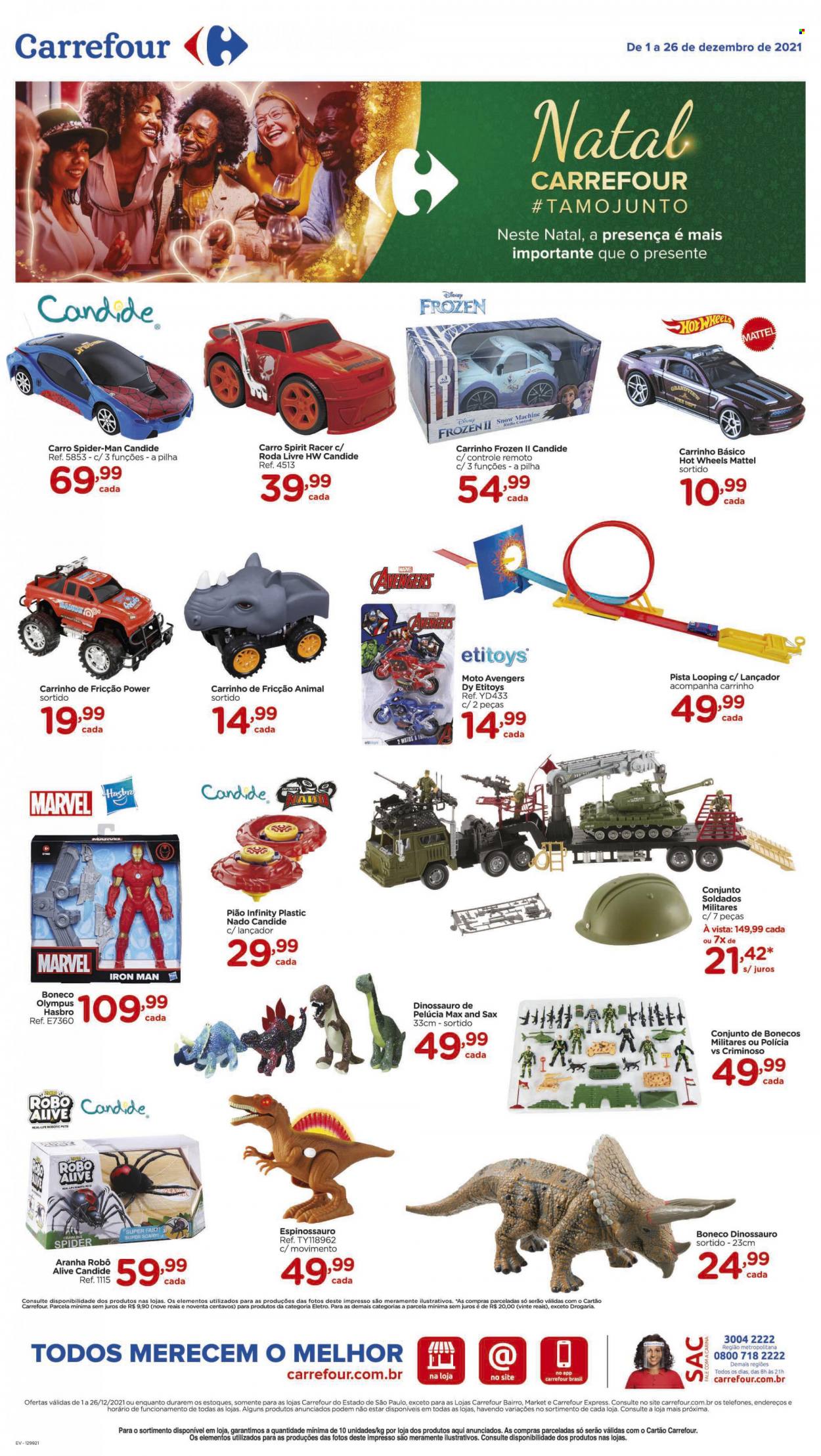 Folheto Carrefour Hiper - 01/12/2021 - 26/12/2021. Página 13