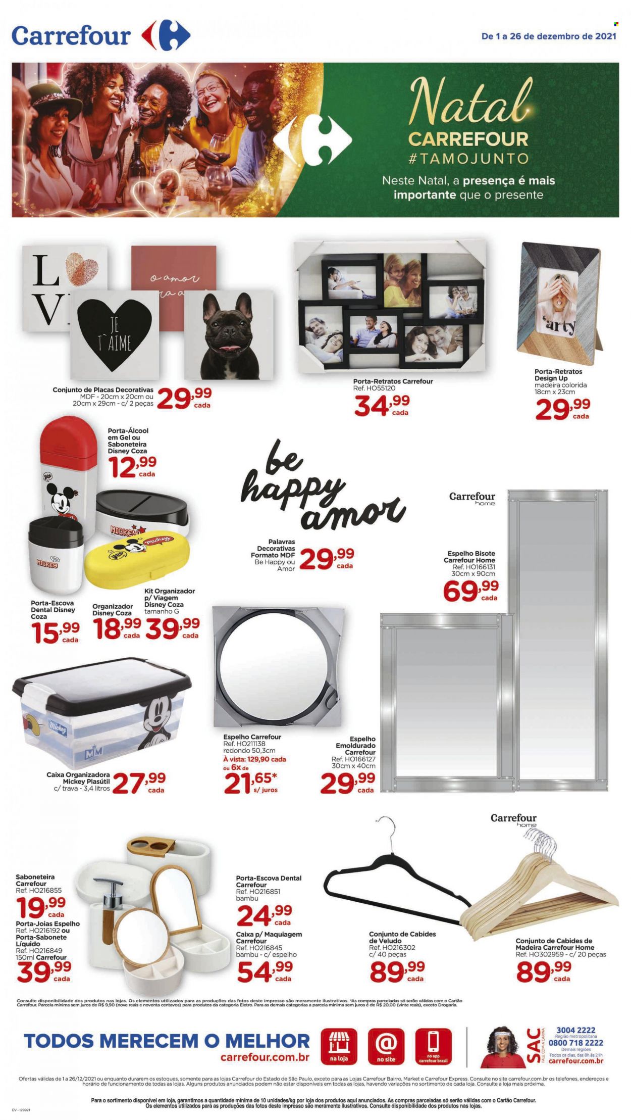 Folheto Carrefour Hiper - 01/12/2021 - 26/12/2021. Página 21