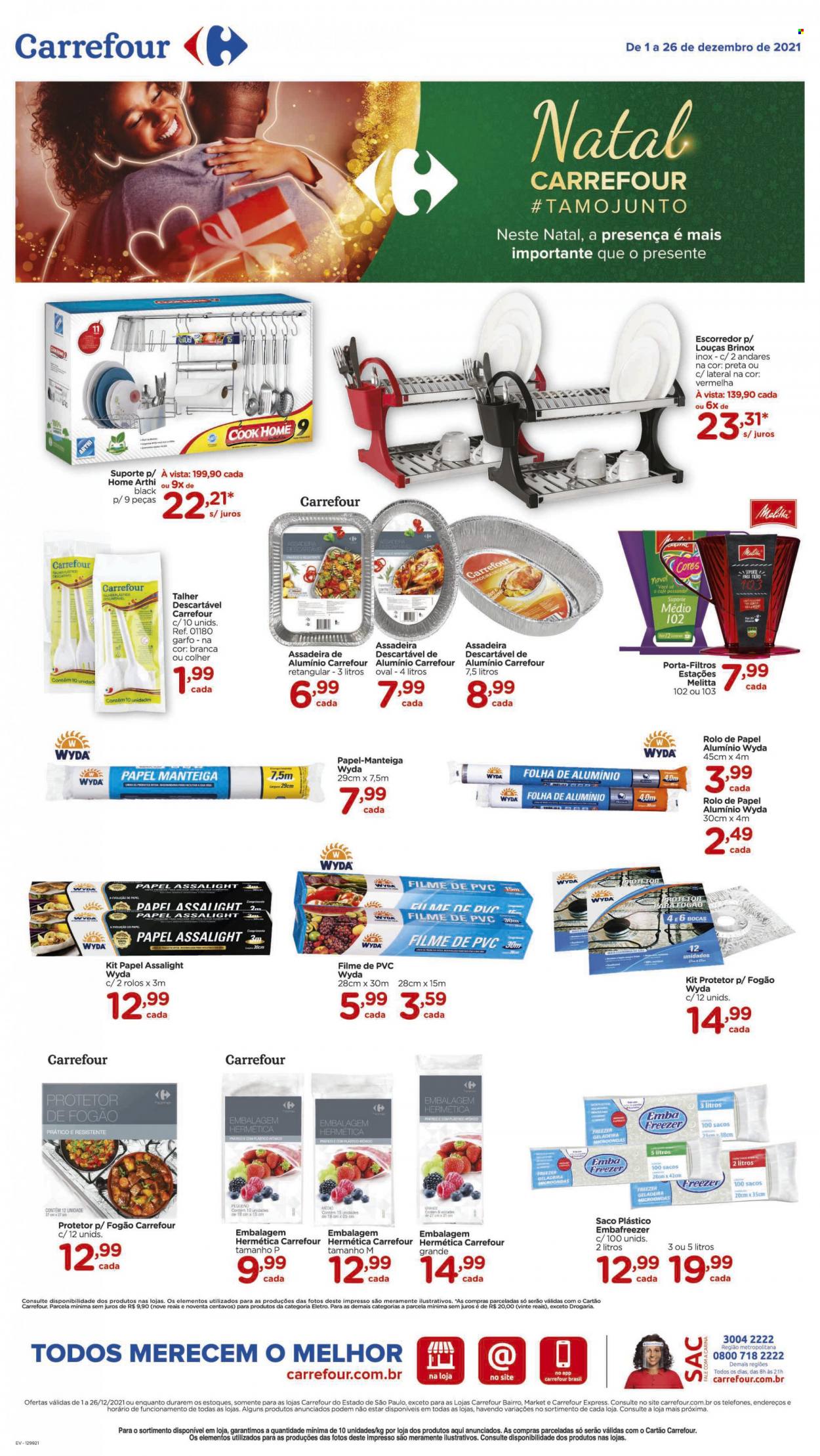 Folheto Carrefour Hiper - 01/12/2021 - 26/12/2021. Página 22