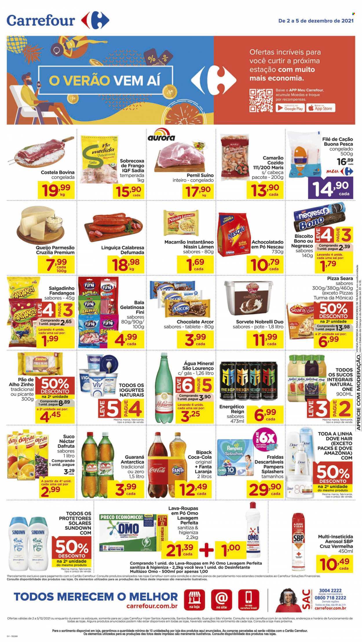 Folheto Carrefour Hiper - 02/12/2021 - 05/12/2021. Página 1
