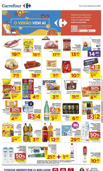 Folheto Carrefour Hiper - 02/12/2021 - 05/12/2021.