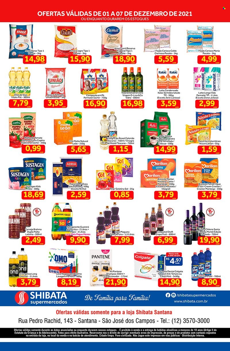 Folheto Shibata Supermercados - 01/12/2021 - 07/12/2021. Página 2