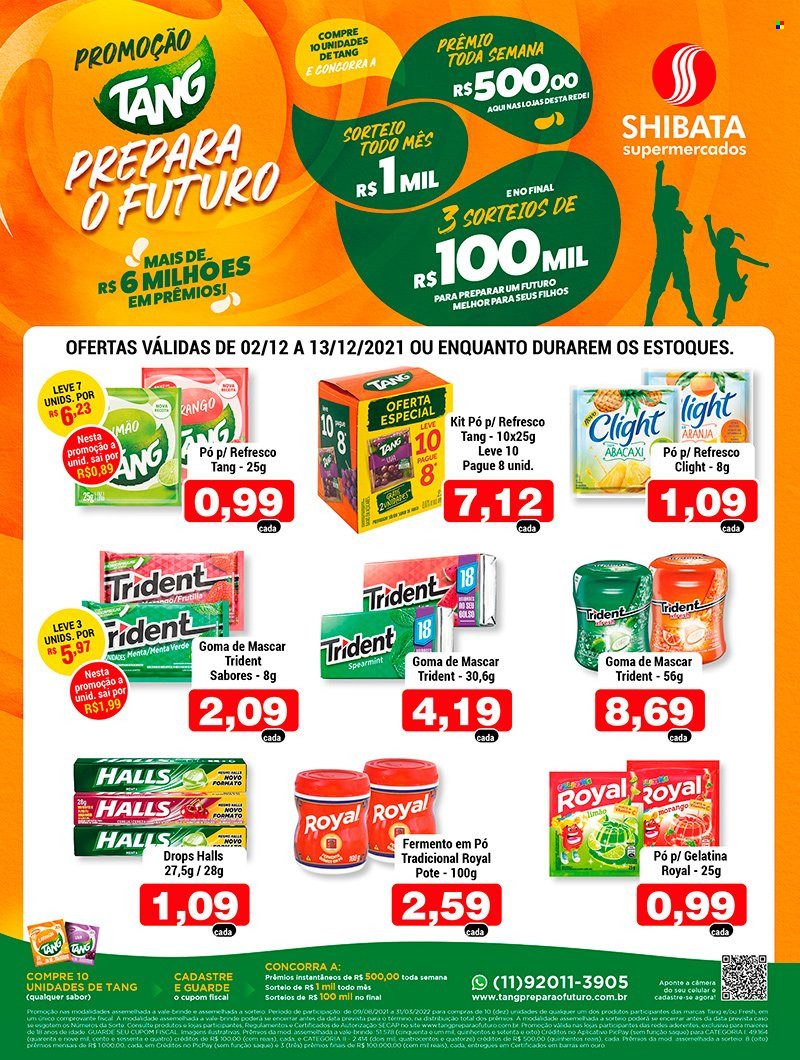 Folheto Shibata Supermercados - 02/12/2021 - 13/12/2021. Página 1
