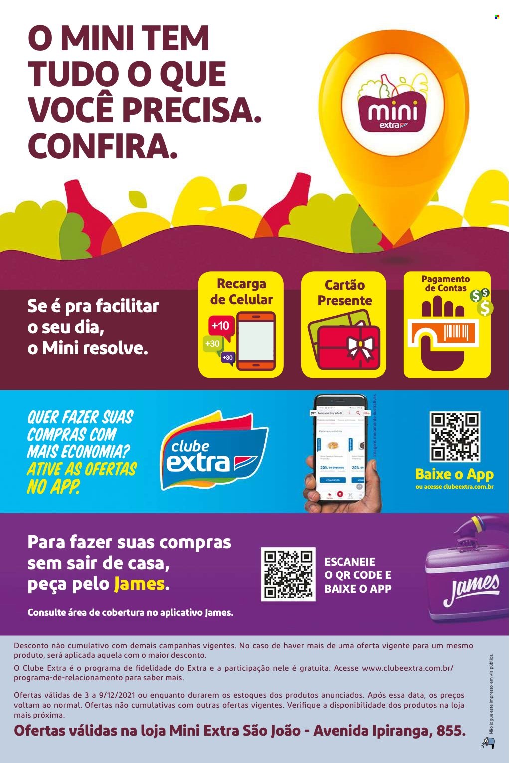 Folheto Mini Extra - 03/12/2021 - 09/12/2021. Página 4