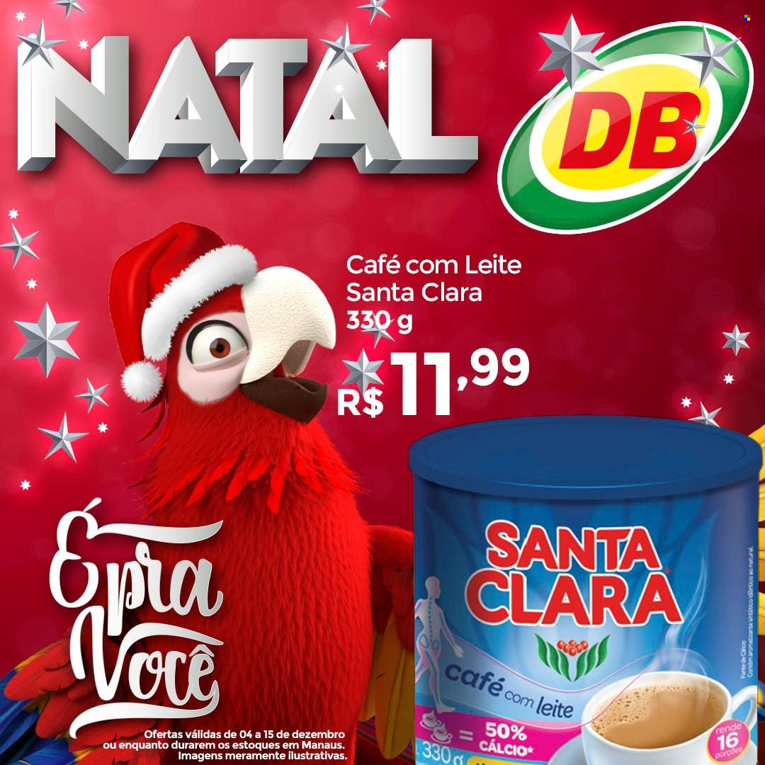 thumbnail - Folheto DB Supermercados - 04/12/2021 - 15/12/2021 - Produtos em promoção - café. Página 1.