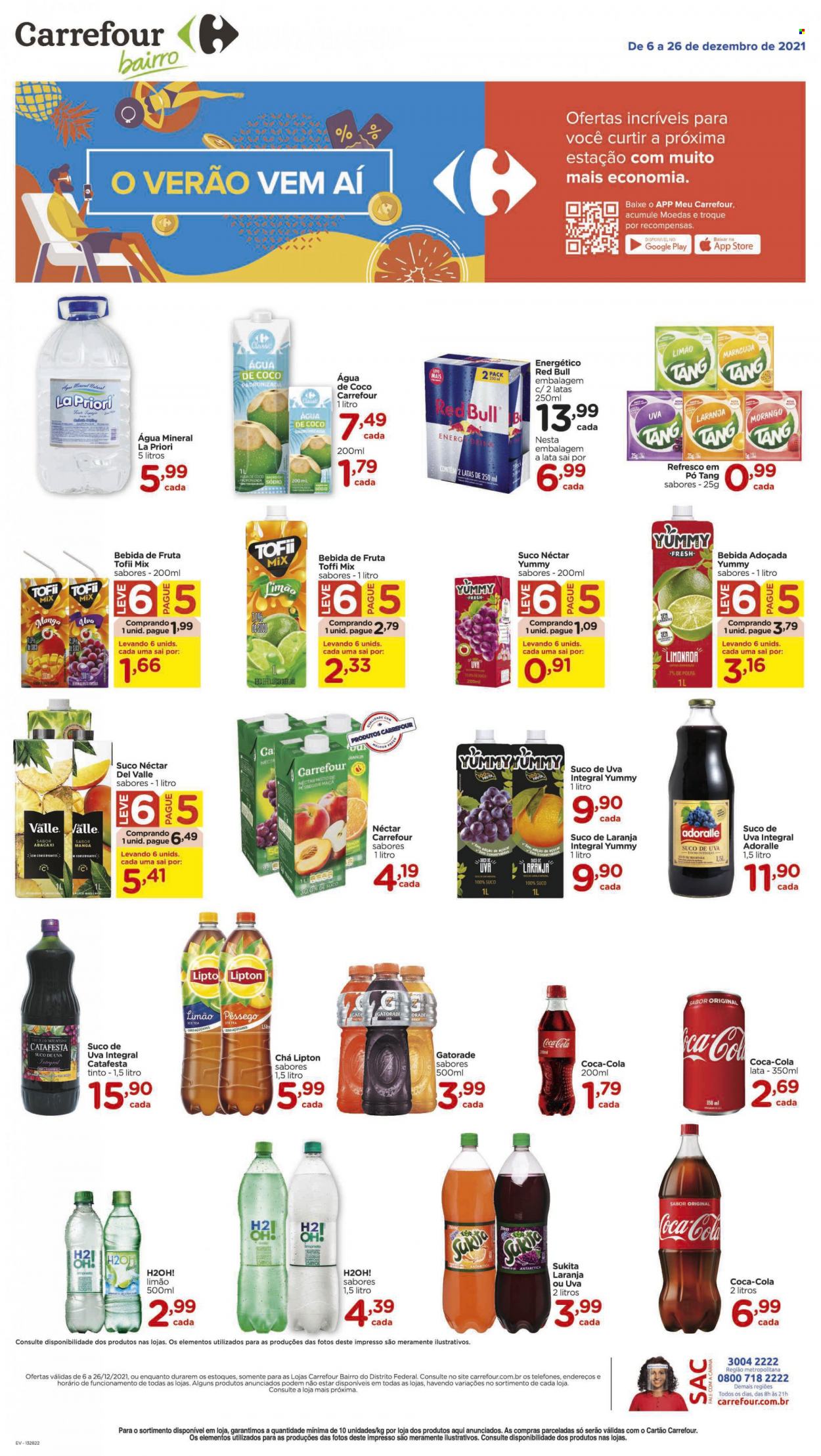 Folheto Carrefour Bairro - 06/12/2021 - 26/12/2021. Página 1
