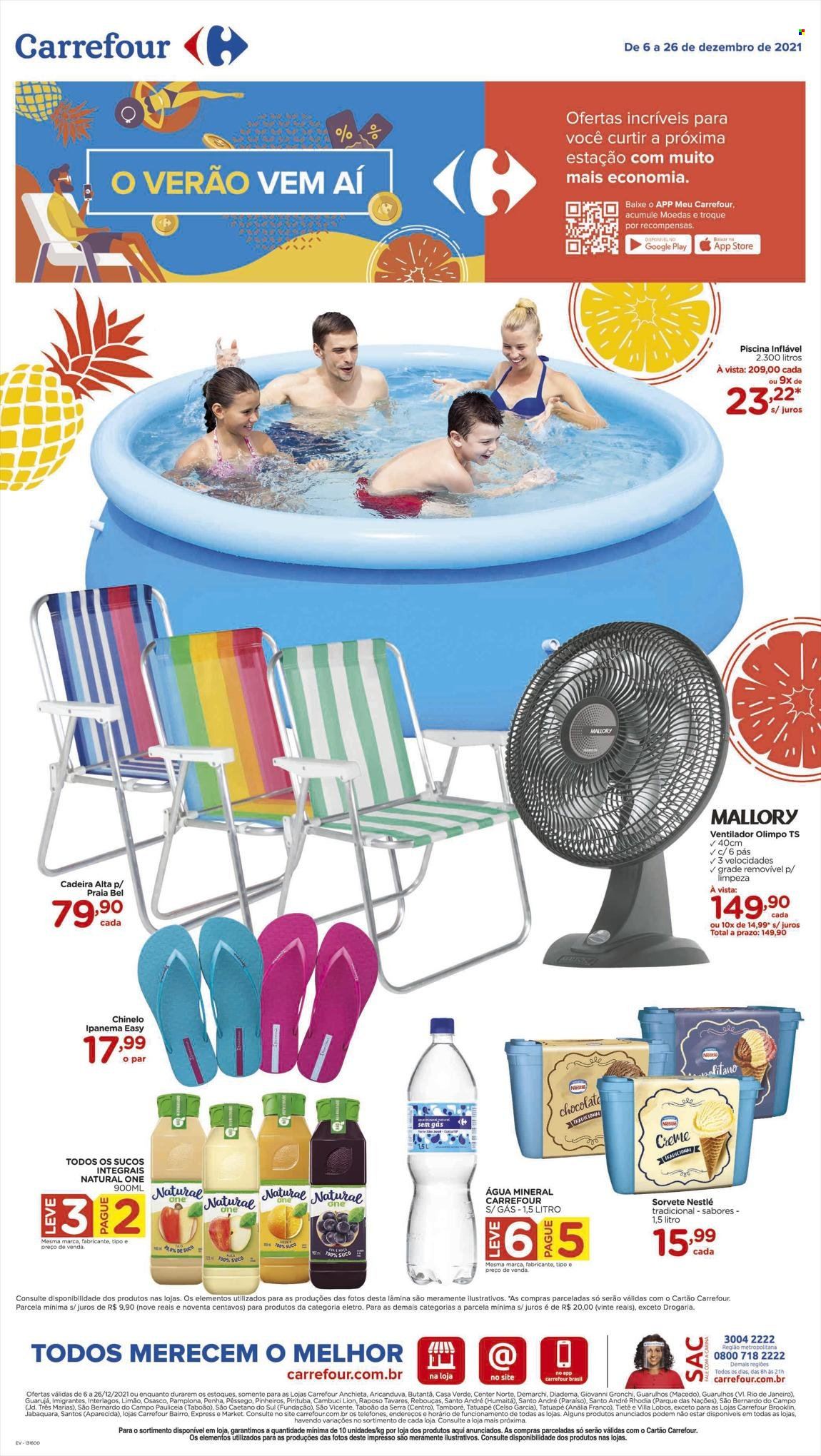 Folheto Carrefour Hiper - 06/12/2021 - 26/12/2021. Página 1
